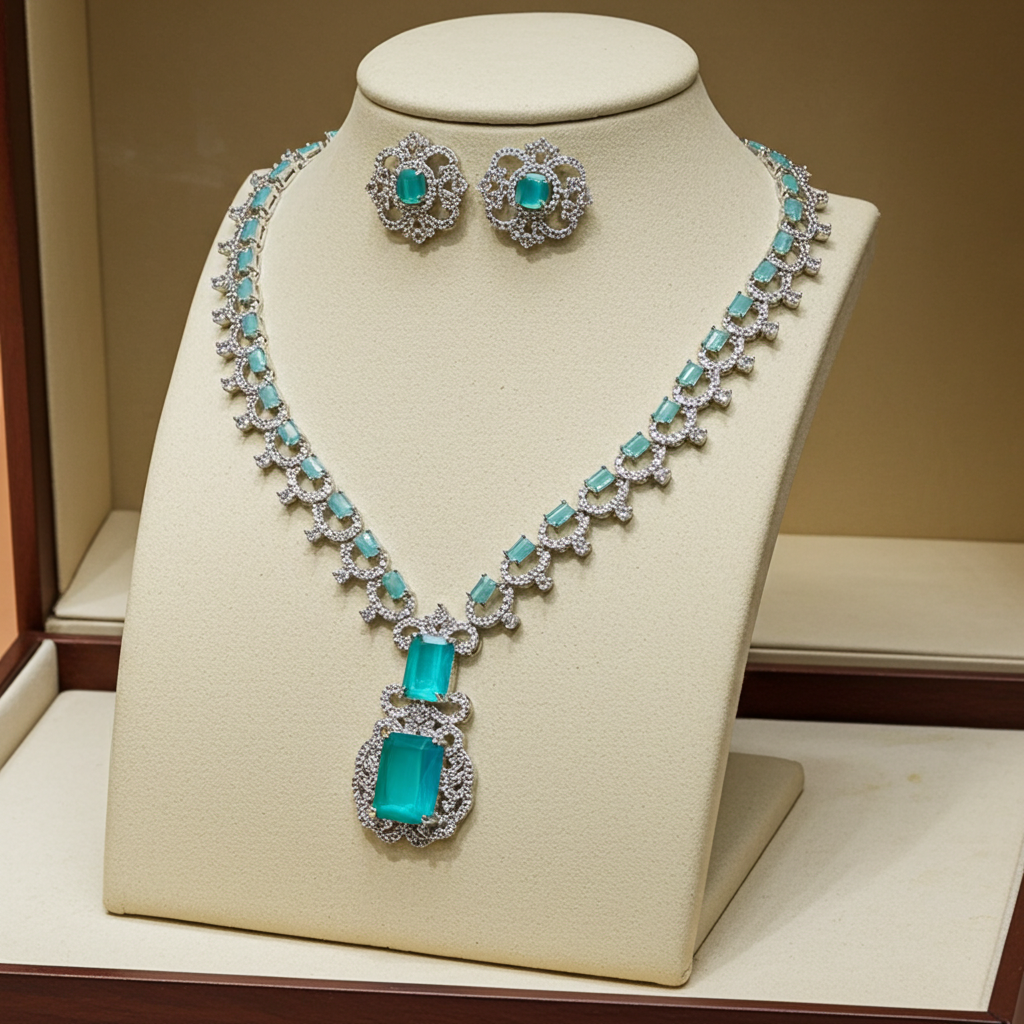 1 Carat AD Zircon Mala Set