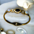 Stainless Steel Stone Handcuff