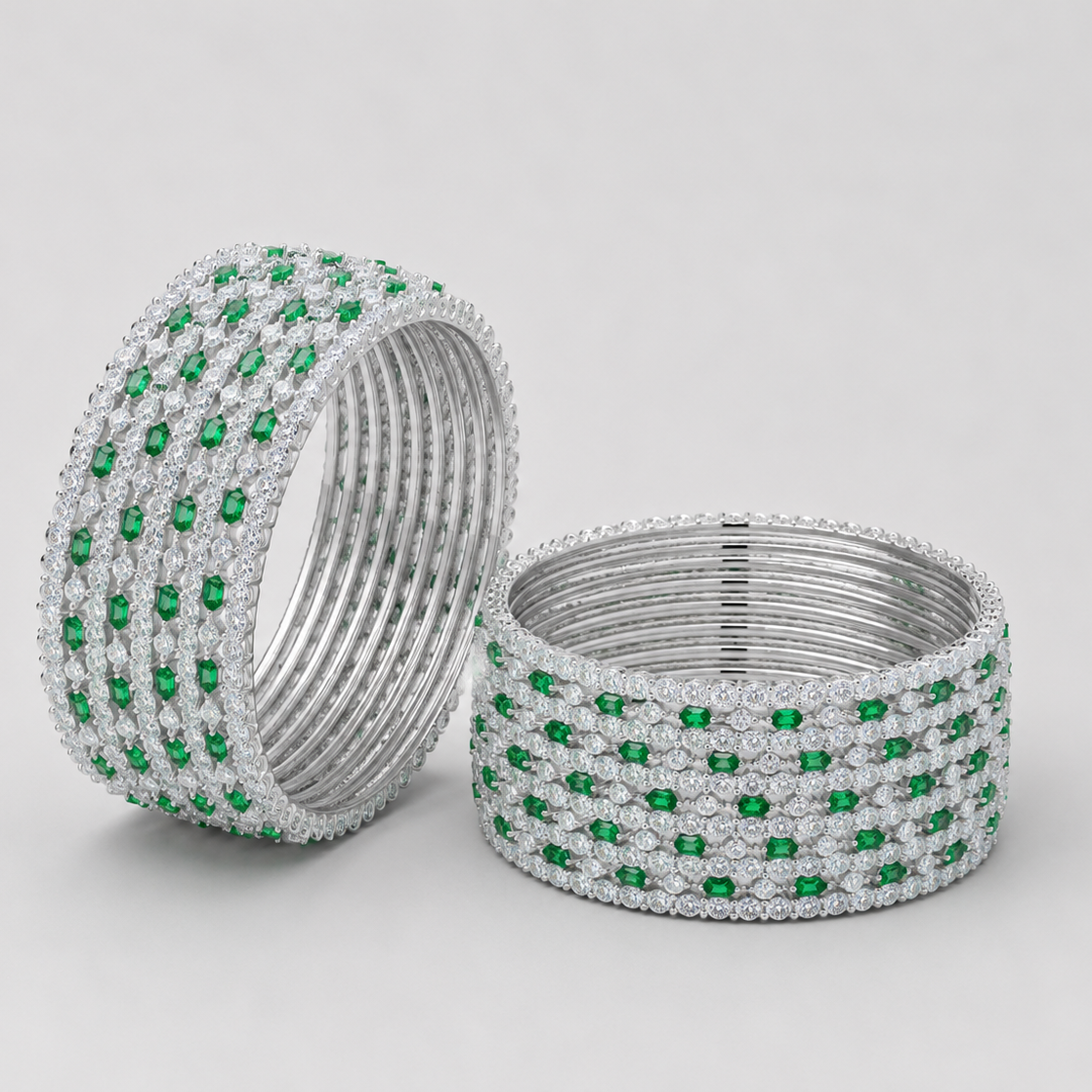 Premium Metallic Bangles
