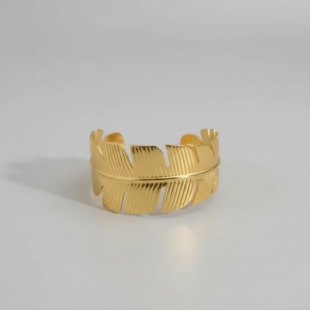 Stainless Steel Leaf Handcuff