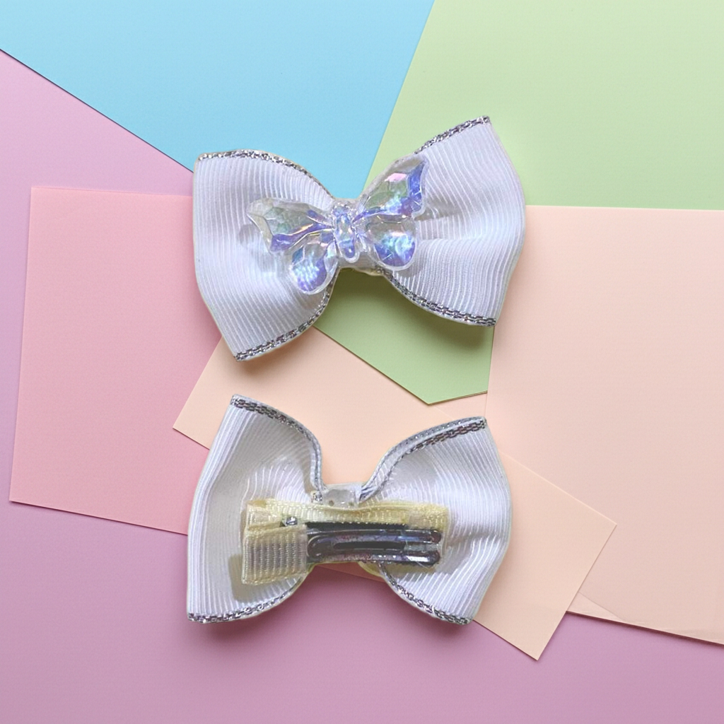Butterfly Bow Hair Pins