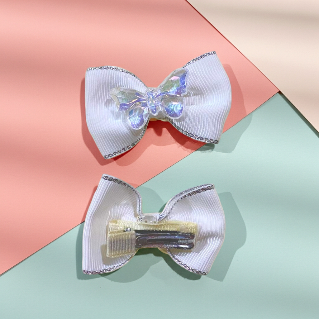 Butterfly Bow Hair Pins