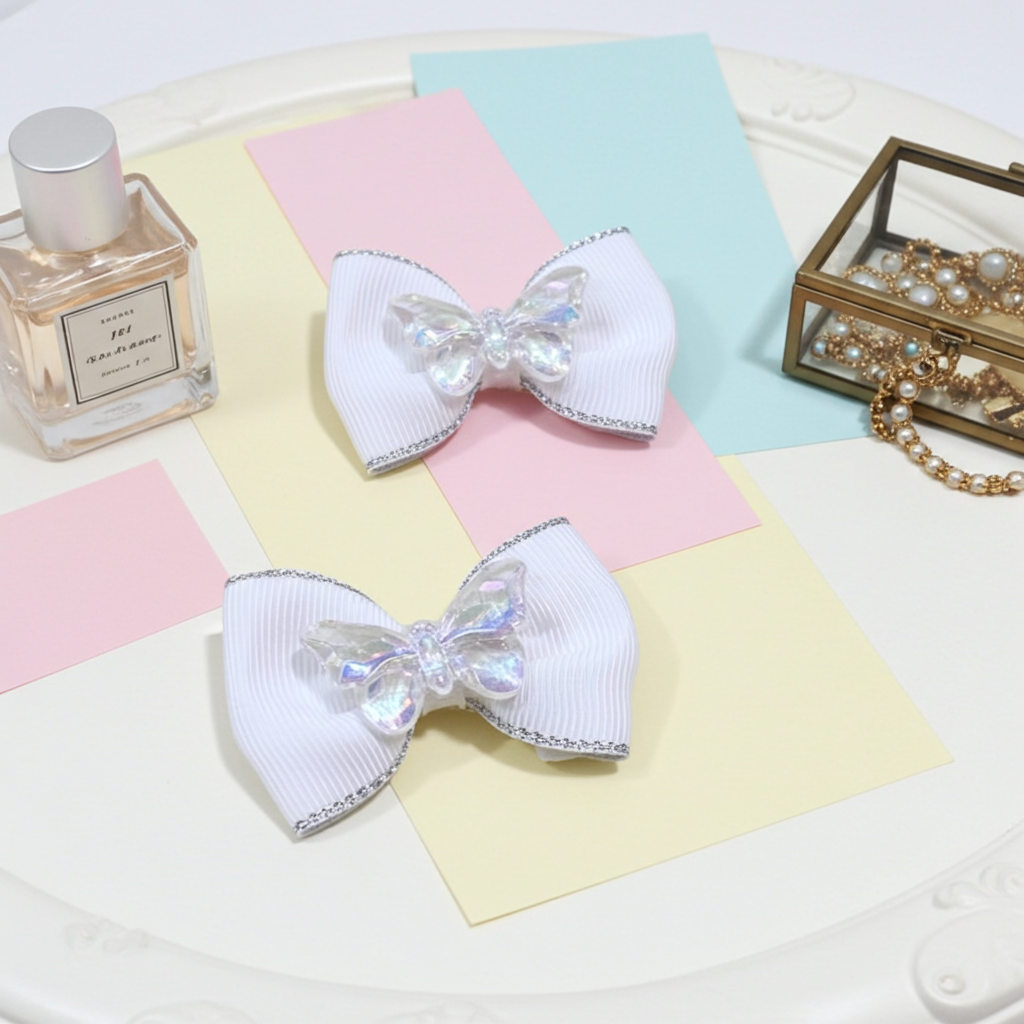 Butterfly Bow Hair Pins