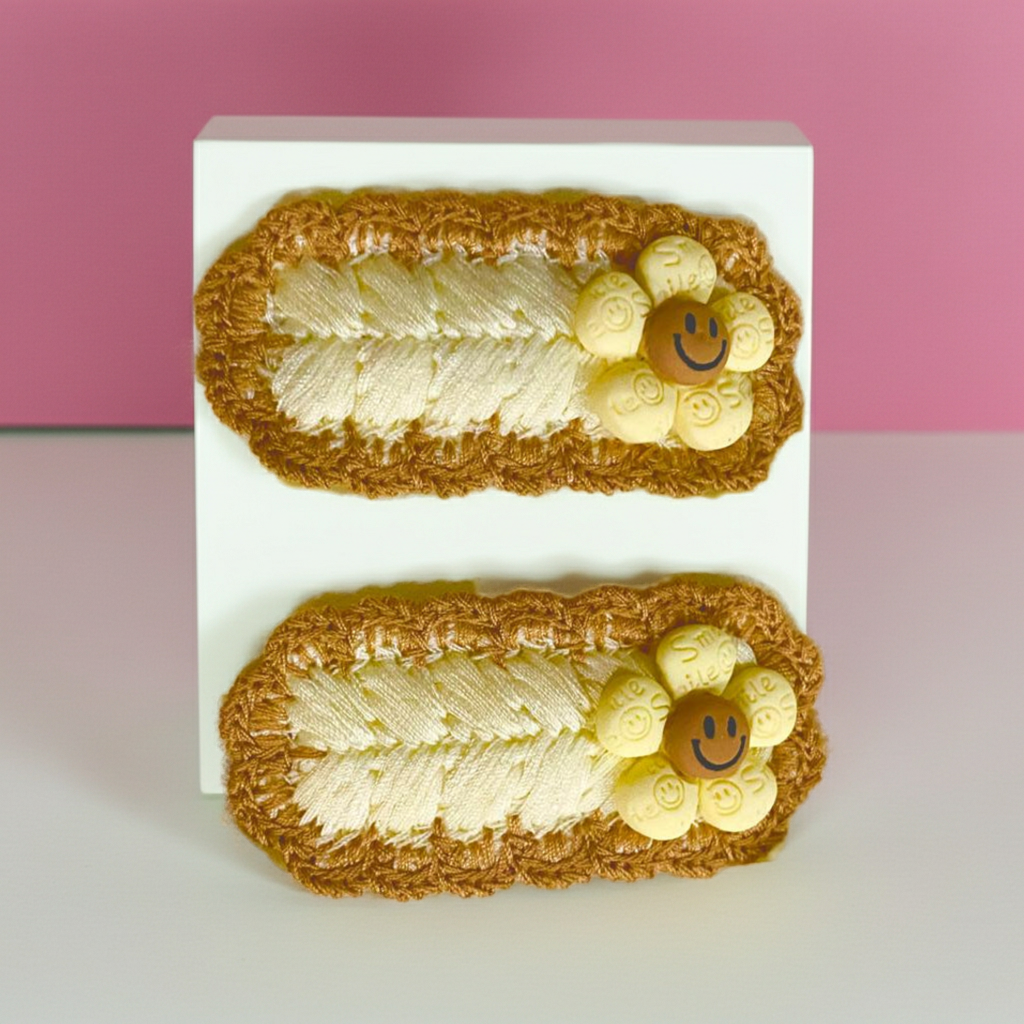 Crochet Hair Clips