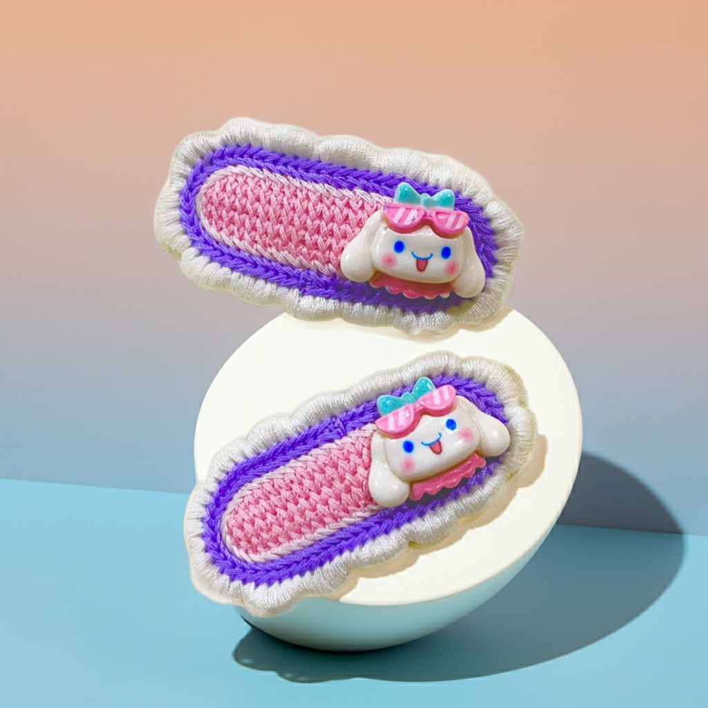 Crochet Hair Clips
