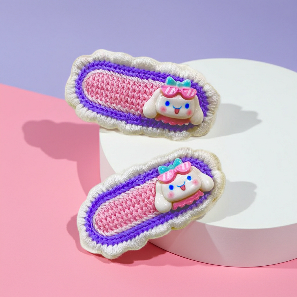 Crochet Hair Clips
