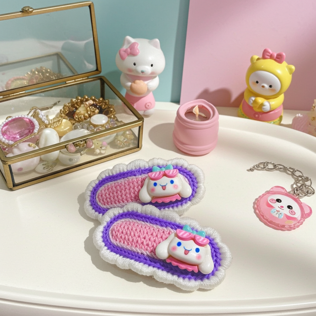 Crochet Hair Clips