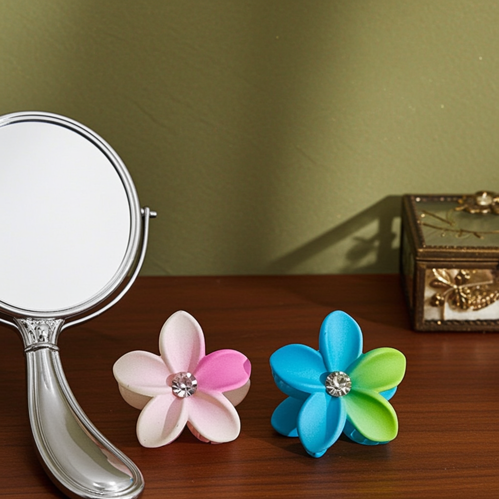 Flower Hair Clips