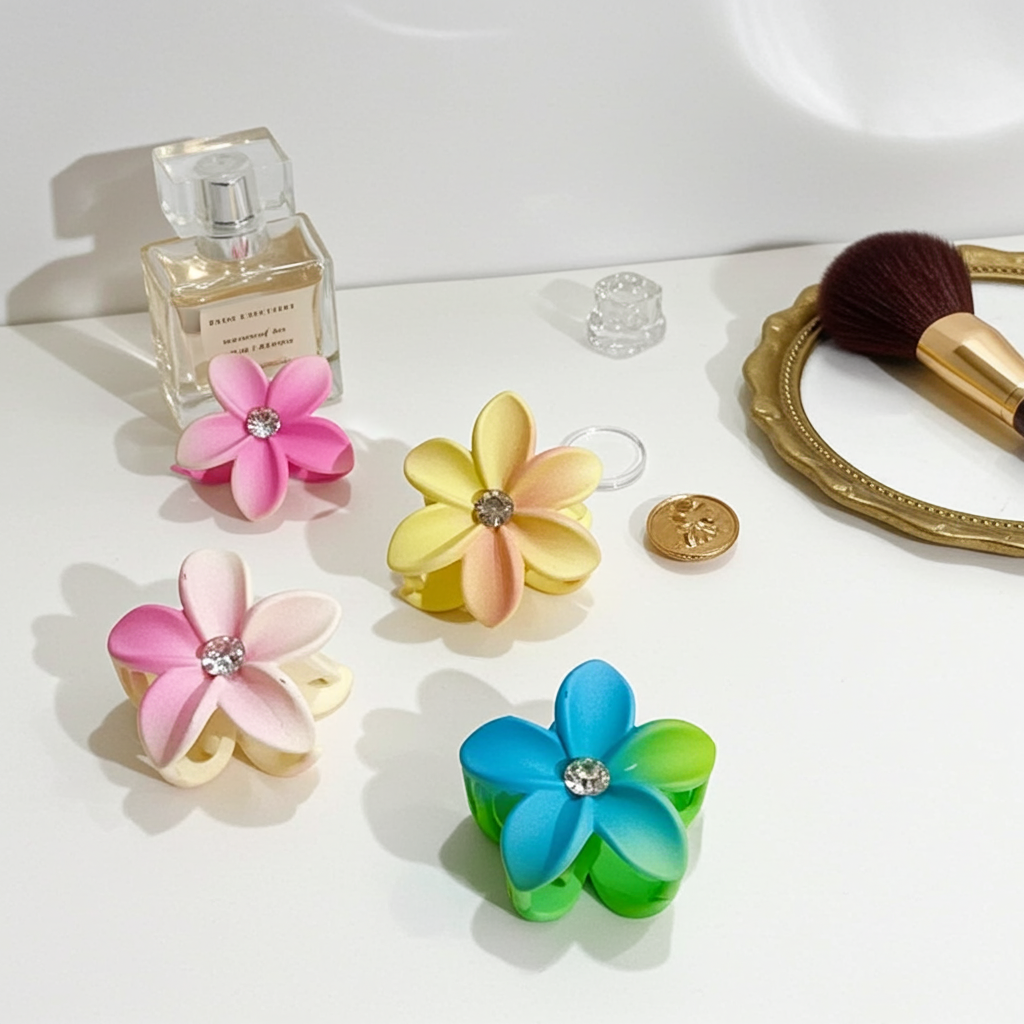 Flower Hair Clips
