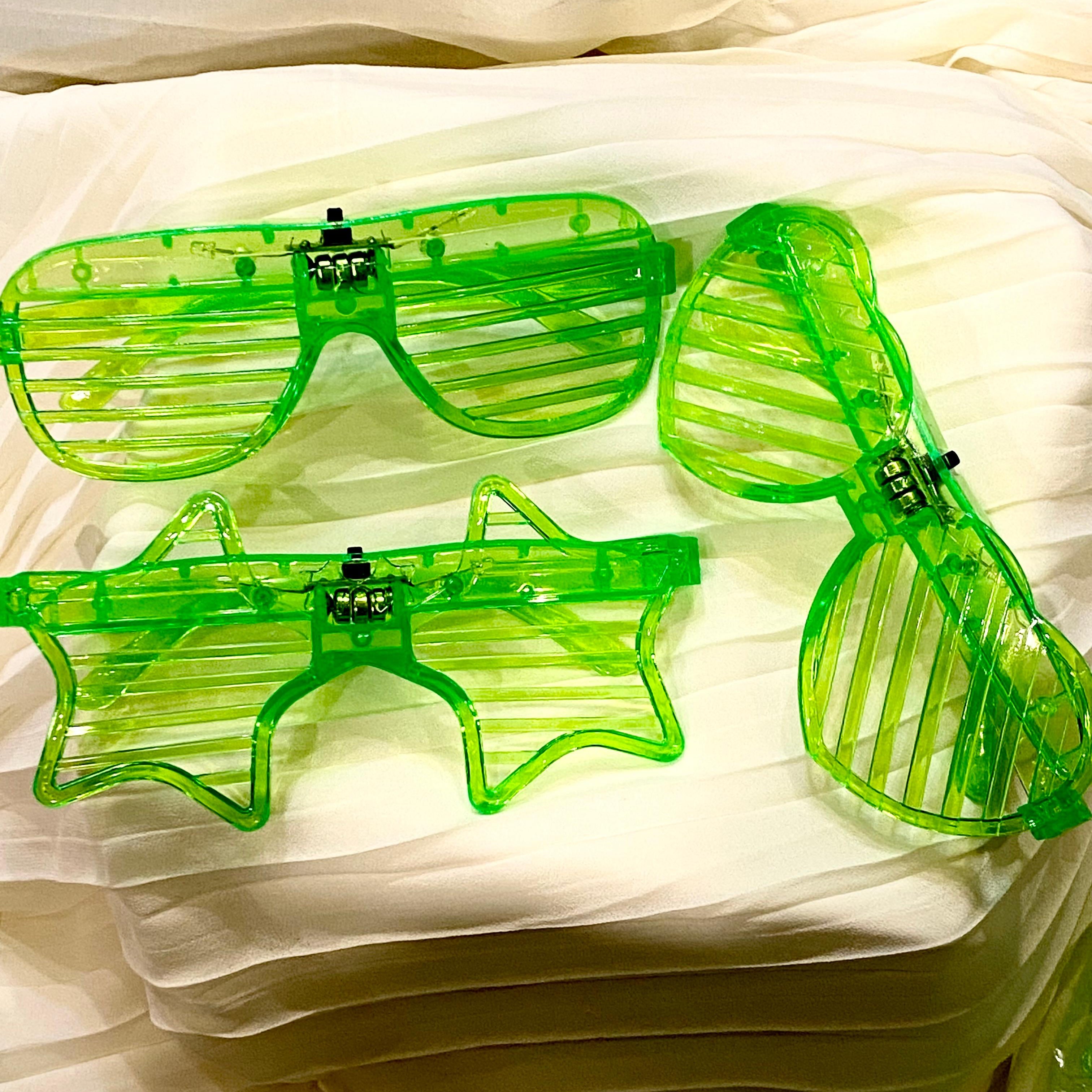Blinking Light Glasses
