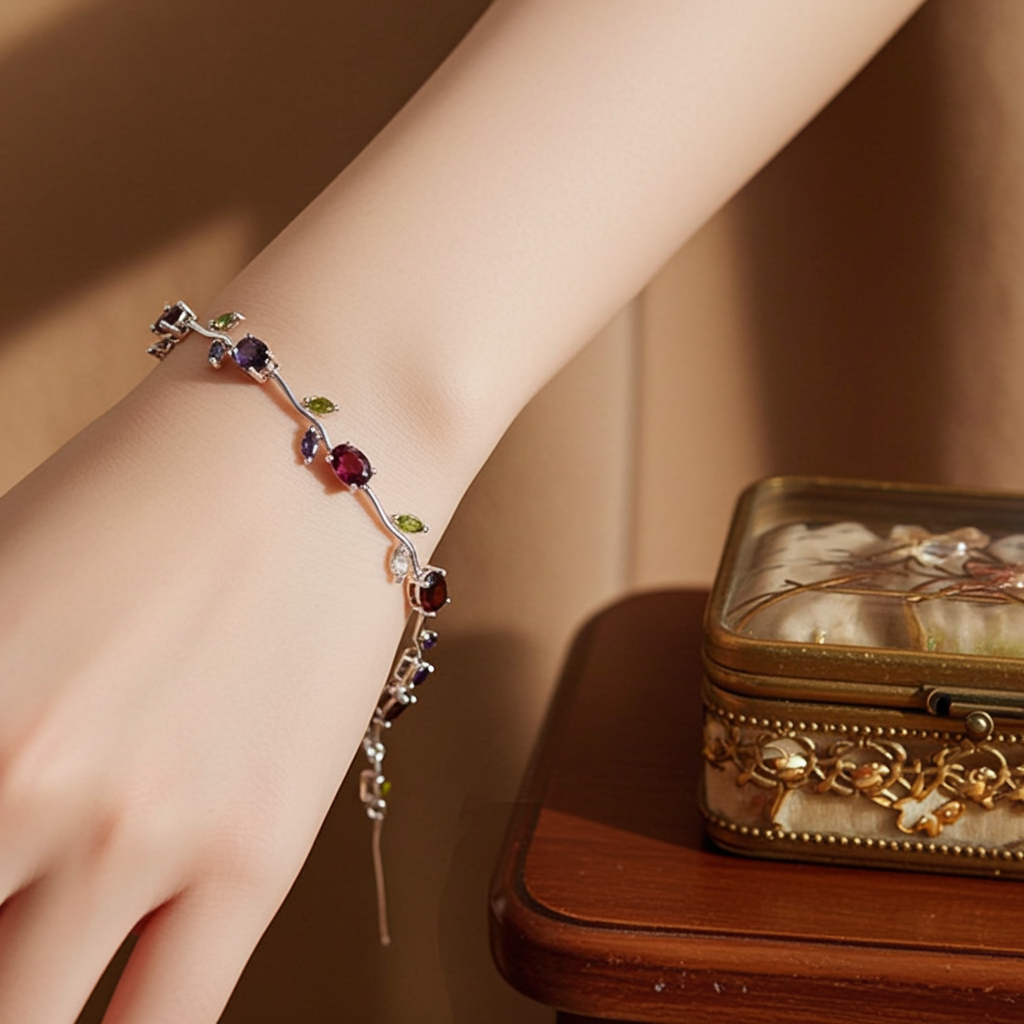 Multi Colour Tulip Bracelet