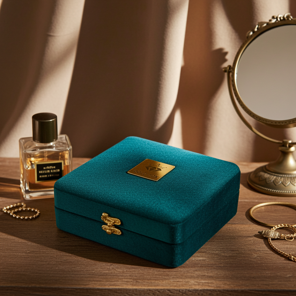 Premium Velvet Necklace Box