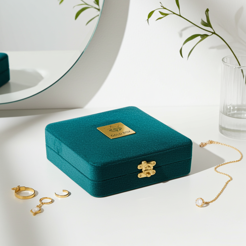 Premium Velvet Necklace Box