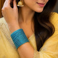 Blue Raindrop Bangles Dreamy Designs