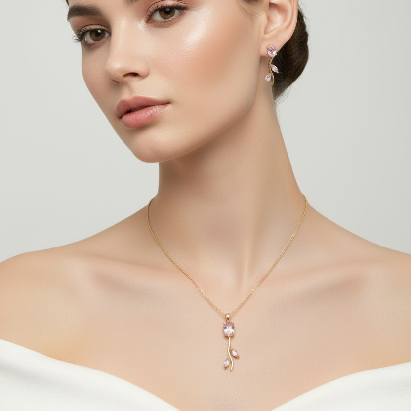 Tulip Necklace Set Dreamy Designs