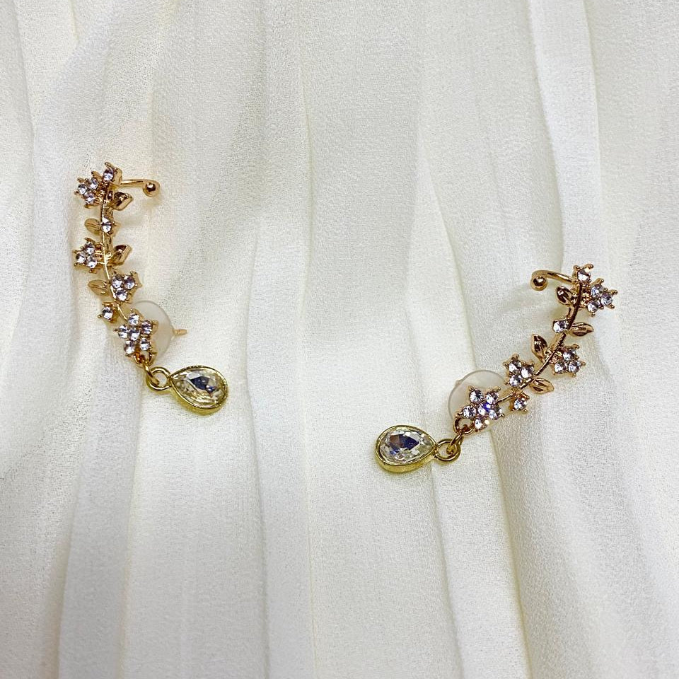 Crystal Vine Earrings Dreamy Designs