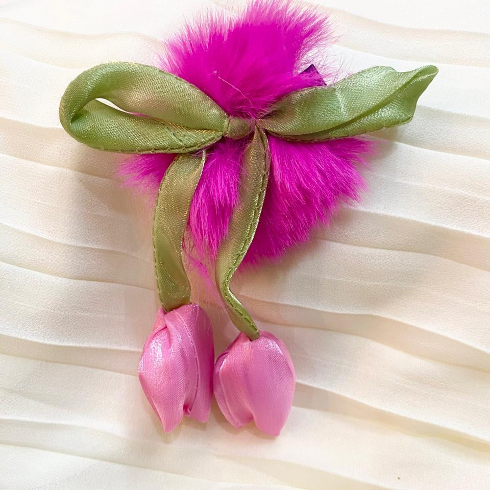Tulip Fur Pins Dreamy Designs