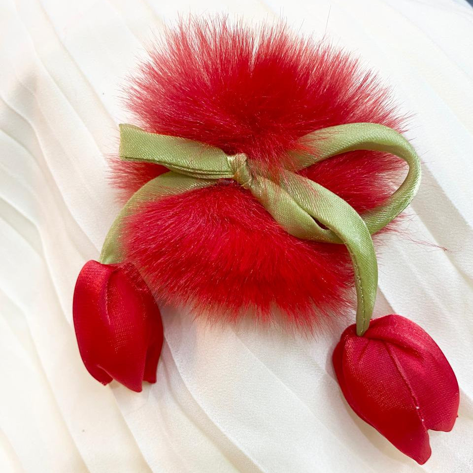 Tulip Fur Pins Dreamy Designs
