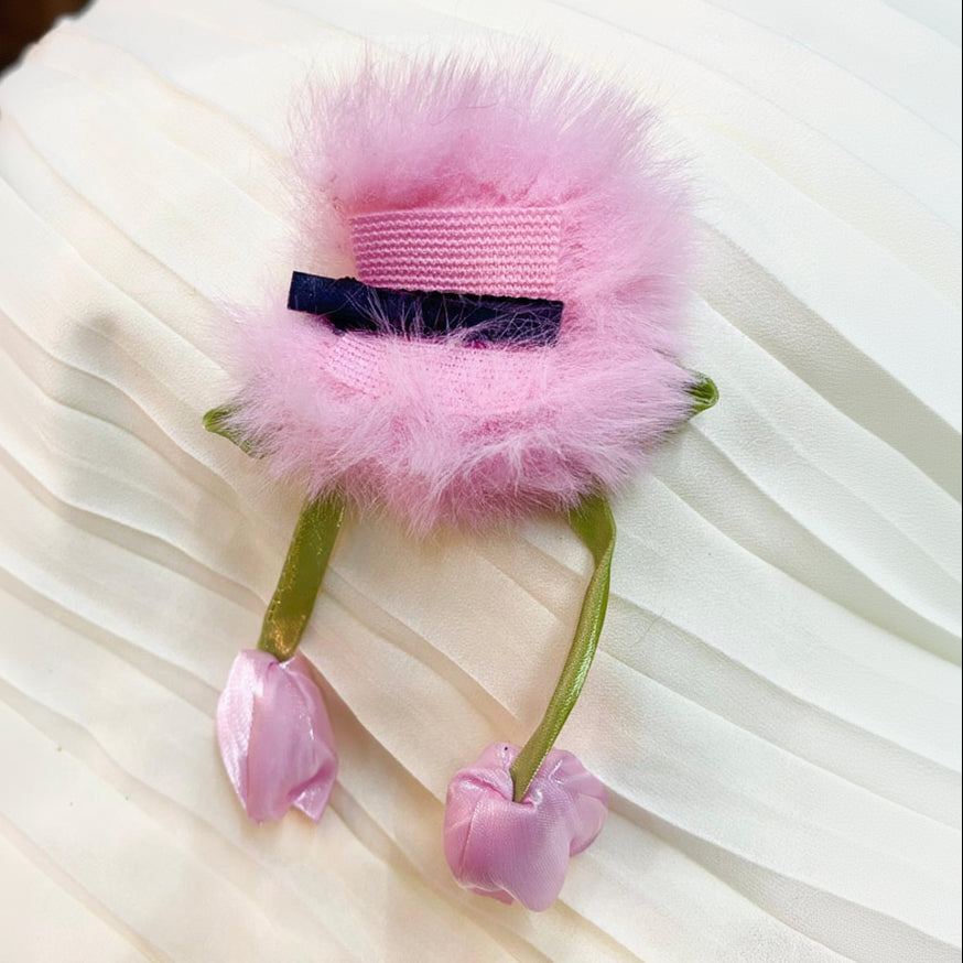 Tulip Fur Pins Dreamy Designs