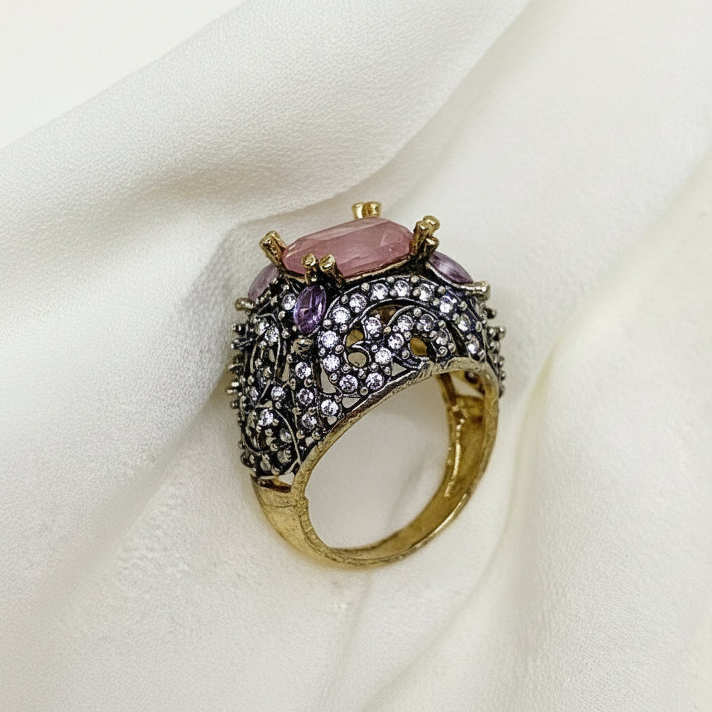 Zircon Stone Ring Dreamy Designs