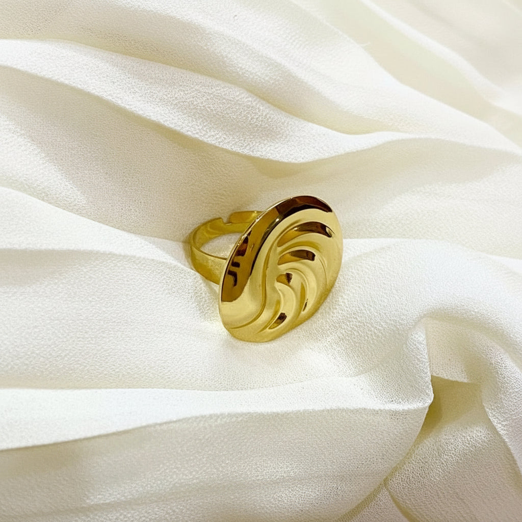 Swirl Statement Ring Dreamy Designs