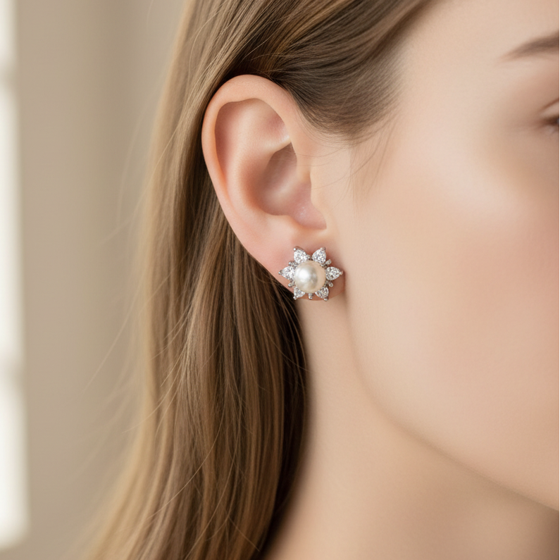 Zircon Stone Studs