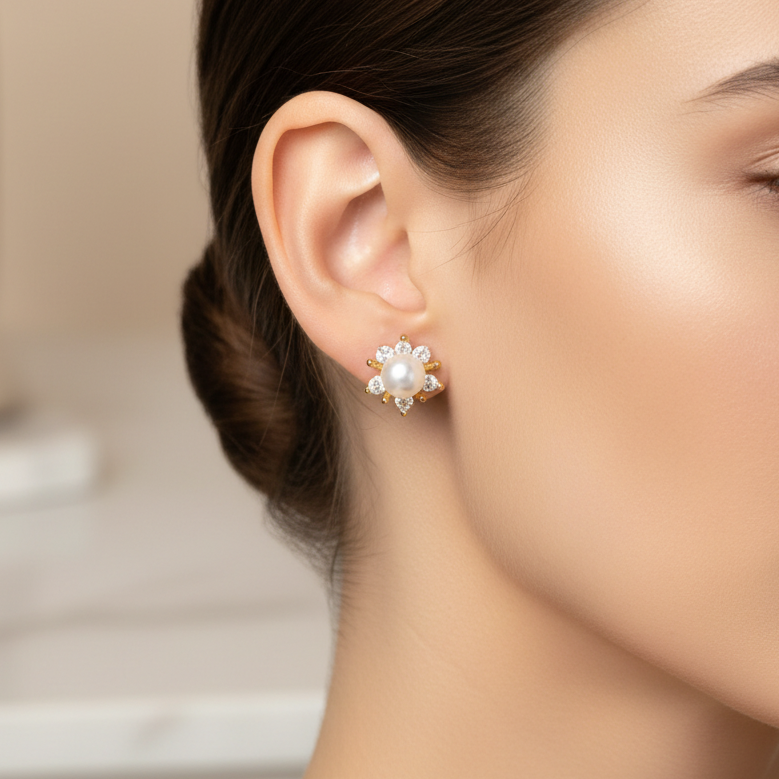 Zircon Stone Studs