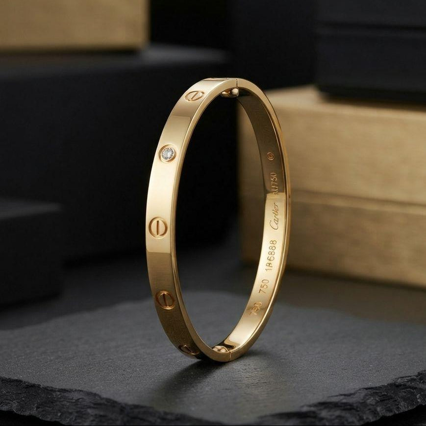 Stainless Steel Cartier Handcuff