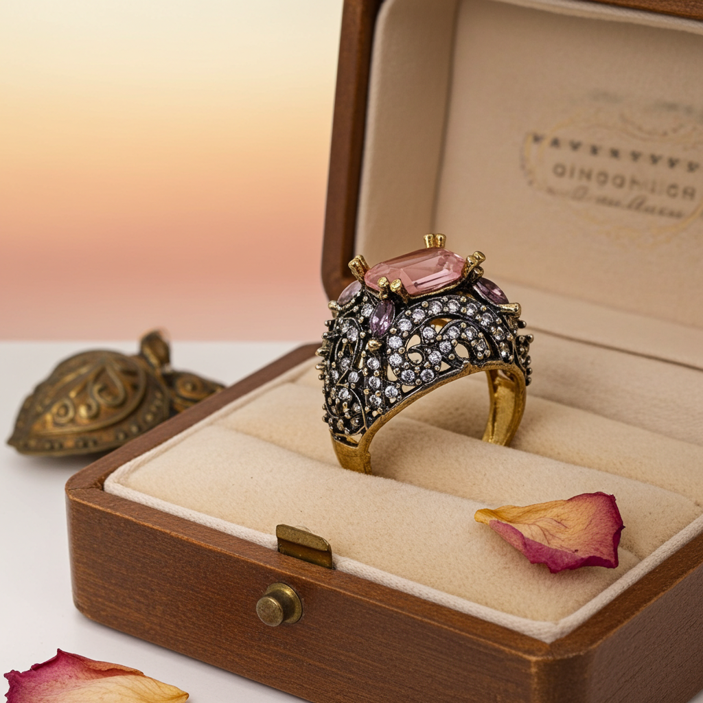 Zircon Stone Ring