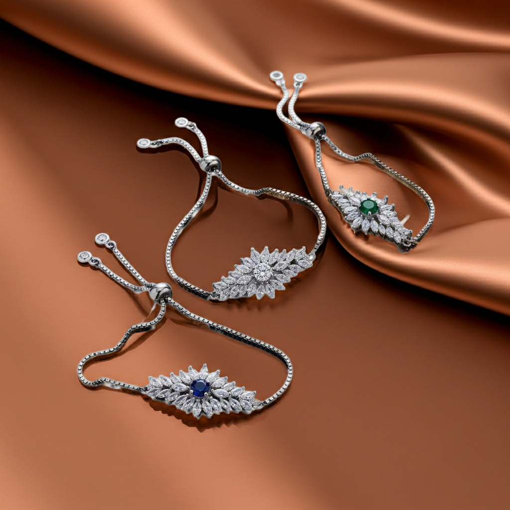 Zircon Up Down Bracelet