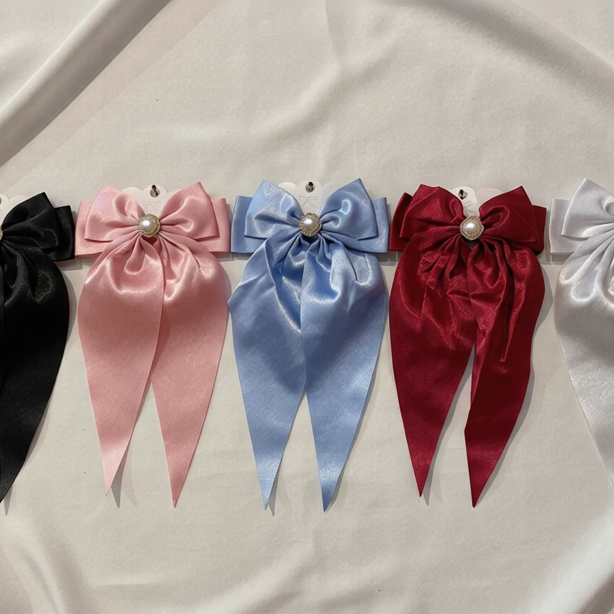 Bow Pins - All Colors Collage