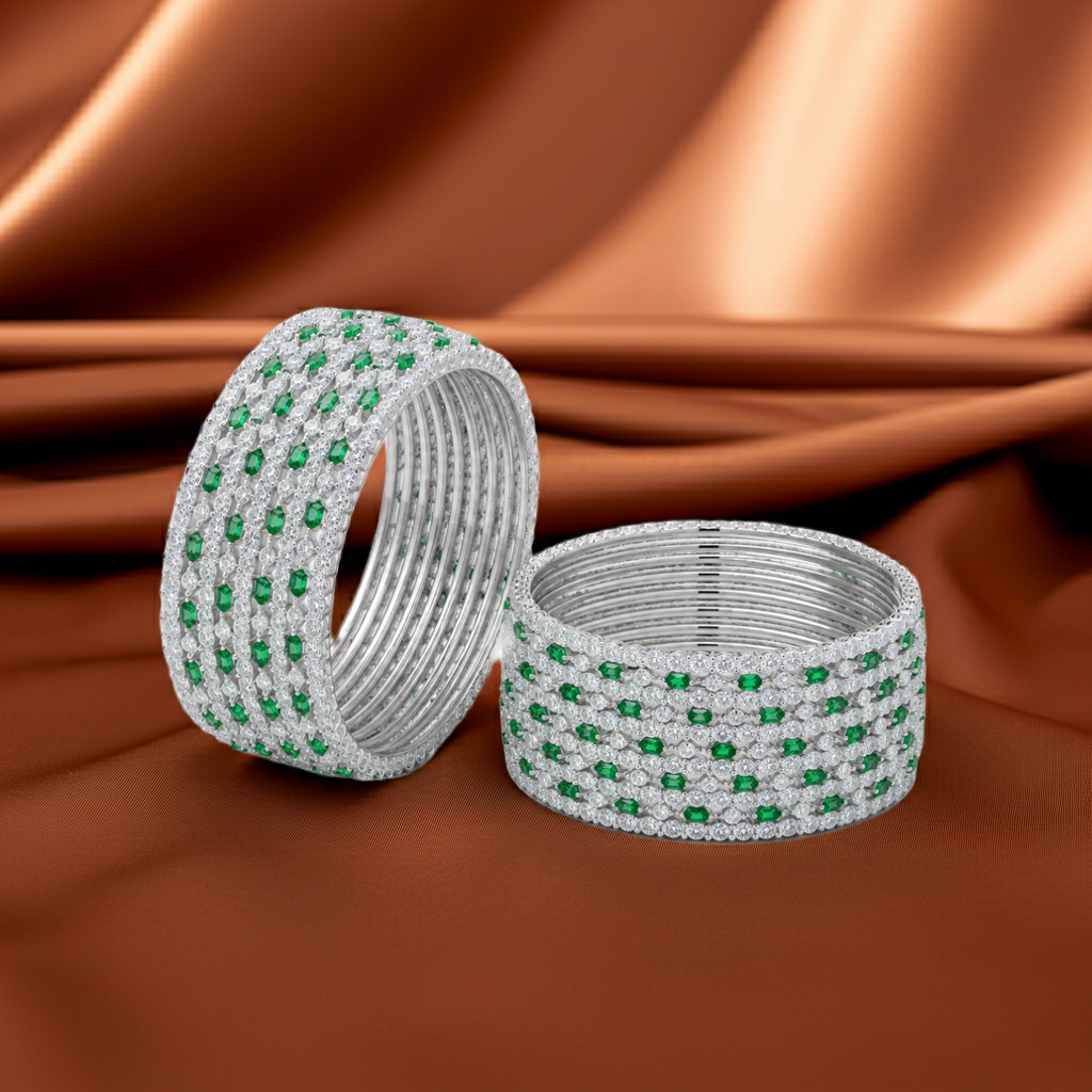 Premium Metallic Bangles
