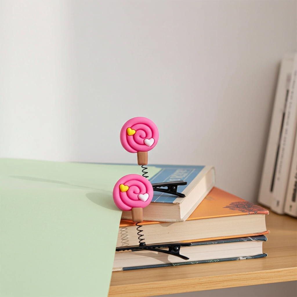Lollipop Spring Hair Pins