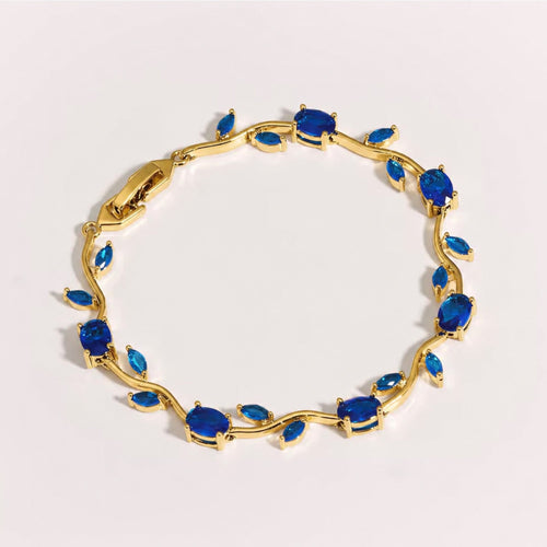 Blue Tulip Bracelet